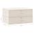 Cutii de depozitare 2 buc. crem 70x40x18 cm material textil GartenMobel Dekor