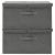 Cutii de depozitare 2 buc. antracit 50x30x25 cm material textil GartenMobel Dekor