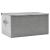 Cutie de depozitare, gri, 50x30x25 cm, material textil GartenMobel Dekor