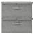 Cutii de depozitare 2 buc. gri 50x30x25 cm material textil GartenMobel Dekor