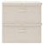 Cutii de depozitare 2 buc. crem 50x30x25 cm material textil GartenMobel Dekor