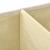 Cutii de depozitare 2 buc. crem 50x30x25 cm material textil GartenMobel Dekor