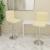 Scaune de bar, 2 buc., crem, material textil GartenMobel Dekor