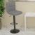 Scaun de bar, gri deschis, material textil GartenMobel Dekor