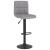 Scaun de bar, gri deschis, material textil GartenMobel Dekor