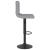 Scaun de bar, gri deschis, material textil GartenMobel Dekor