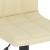 Scaun de bar, crem, material textil GartenMobel Dekor