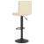 Scaun de bar, crem, material textil GartenMobel Dekor