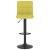 Scaun de bar, verde, material textil GartenMobel Dekor