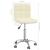 Scaun de birou pivotant, crem, material textil GartenMobel Dekor