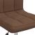 Scaun de birou pivotant, maro, material textil GartenMobel Dekor