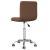 Scaun de birou pivotant, maro, material textil GartenMobel Dekor