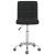 Scaun de birou pivotant, negru, material textil GartenMobel Dekor