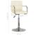 Scaun de bar, crem, material textil GartenMobel Dekor