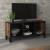 Dulap TV ,maro,105x36x47 cm,metal și MDF GartenMobel Dekor