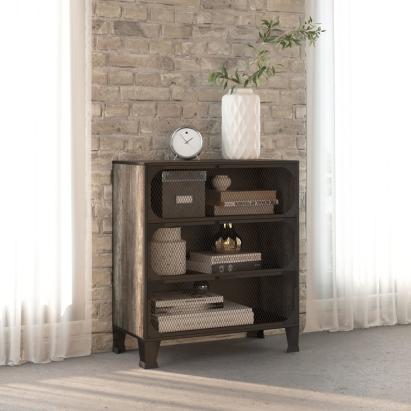 Dulap de depozitare,gri,72x36x82cm,metal și MDF GartenMobel Dekor