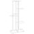 Suport pentru flori cu 5 niveluri, alb, 43x22x98 cm, metal GartenMobel Dekor