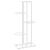 Suport pentru flori cu 5 niveluri, alb, 43x22x98 cm, metal GartenMobel Dekor