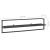 Suport de prosoape, negru, 95x25x22 cm, fier GartenMobel Dekor