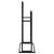 Suport de prosoape autonom, negru, 48x24x78,5 cm, fier GartenMobel Dekor