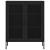 Dulap de depozitare, negru, 80x35x101,5 cm, oțel GartenMobel Dekor