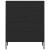 Comodă cu sertare, negru, 80x35x101,5 cm, oțel GartenMobel Dekor