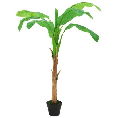 Bananier artificial cu ghiveci, verde, 180 cm GartenMobel Dekor