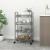 Cărucior de bucătărie, 4 niveluri, gri, 46x26x85 cm, fier GartenMobel Dekor