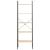 Raft vertical cu 5 niveluri, maro deschis/negru, 56x35x174 cm GartenMobel Dekor