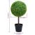 Plantă artificială cimișir cu ghiveci, verde, 50cm, formă minge GartenMobel Dekor
