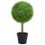 Plantă artificială cimișir cu ghiveci, verde, 50cm, formă minge GartenMobel Dekor