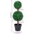 Plantă artificială cimișir cu ghiveci, verde, 60cm, formă minge GartenMobel Dekor