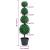 Plantă artificială cimișir cu ghiveci, verde, 90cm, formă minge GartenMobel Dekor