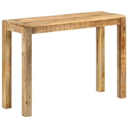 Masă consolă, 110x35x76 cm, lemn de mango nefinisat  GartenMobel Dekor