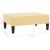 Taburet, crem, 78x56x32 cm, catifea GartenMobel Dekor