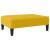 Taburet, galben, 78x56x32 cm, catifea GartenMobel Dekor