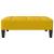 Taburet, galben, 78x56x32 cm, catifea GartenMobel Dekor