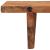 Rafturi de perete, 2 buc., 110x20x18 cm, lemn masiv de acacia GartenMobel Dekor