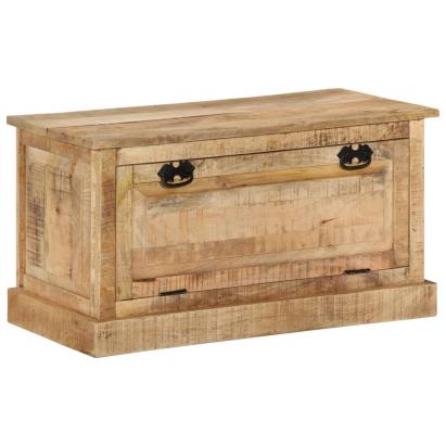 Bancă de depozitare pantofi, 85x40x45 cm, lemn masiv de mango GartenMobel Dekor