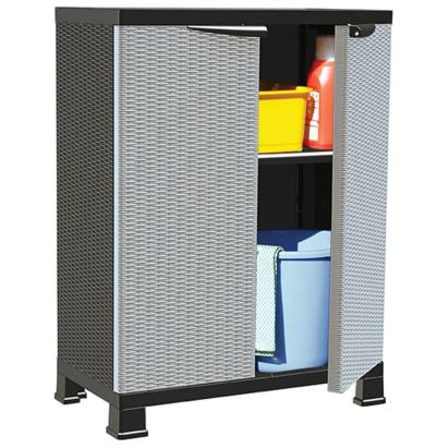 Dulap, 68x39x92 cm, design de ratan GartenMobel Dekor