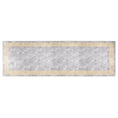 Covor lavabil, gri, 80x300 cm, antiderapant GartenMobel Dekor