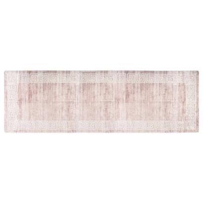Covor lavabil, bej, 80x300 cm, antiderapant GartenMobel Dekor