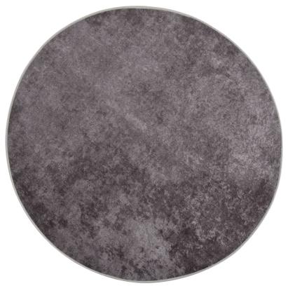 Covor lavabil, gri, φ120 cm , antiderapant GartenMobel Dekor
