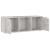 Comodă TV, gri beton, 88,5x27,5x30,5 cm, lemn prelucrat GartenMobel Dekor
