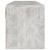 Comodă TV, gri beton, 88,5x27,5x30,5 cm, lemn prelucrat GartenMobel Dekor