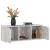 Comodă TV, gri beton, 88,5x27,5x30,5 cm, lemn prelucrat GartenMobel Dekor