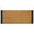Dulap de baie suspendat, 110x45x35 cm, lemn masiv de tec GartenMobel Dekor