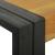 Dulap de baie suspendat, 110x45x35 cm, lemn masiv de tec GartenMobel Dekor