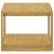Dulap de baie suspendat, 60x45x35 cm, lemn masiv de tec GartenMobel Dekor