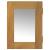 Dulap cu oglindă, 30x10x40 cm, lemn masiv de tec GartenMobel Dekor